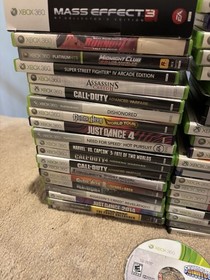 Lot Of 45 microsoft XBOX 360 VIDEO GAMES---COOL TITLES---SPECIAL 1 DAY AUCTION