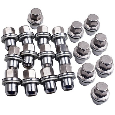20 Chrome Wheel Nuts for Land Rover Discovery 3 4 Range Rover L322 2004-2014