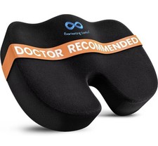 Everlasting Comfort Doctor Recommended Memory Foam Seat Cushions for OfficeChair