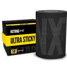 Nxtrnd TRF Turf Tape Football, Extra Wide Kinesiology Tape, osfm, Black