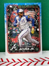 2024 Topps Holiday - Holiday Variation Ronald Acuña Jr. #H100 Atlanta Braves