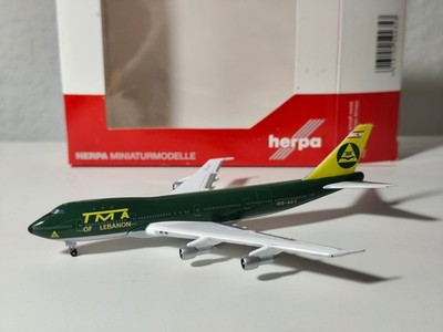 Herpa Wings TMA Trans Mediterranian Boeing 747-100F OO-AGC 524353 1:500