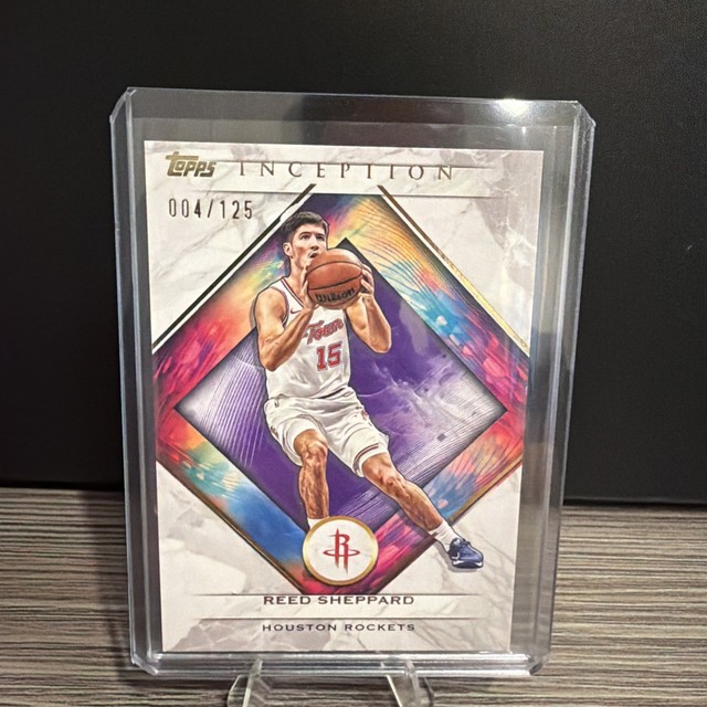 2025-26 Topps Inception - PURPLE #9 Reed Sheppard 4/125