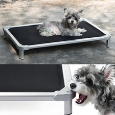 Senneny Chew Proof Elevated Dog Bed Small Sized Dog, Raised Cot for Indoor Ou...