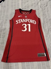 Nike Stanford #31 Taylor Rooks 2014-15 Issued Basketball Jersey Size 46 Red