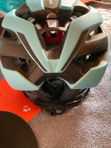 Bontrager Velocis Mips Fahrradhelm - Aqua/Black - Small - EC - Bild 3 von 3