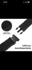 Tactical Belt Military Style Quick Release Buckle Belt Nylon Waist Belts for Men