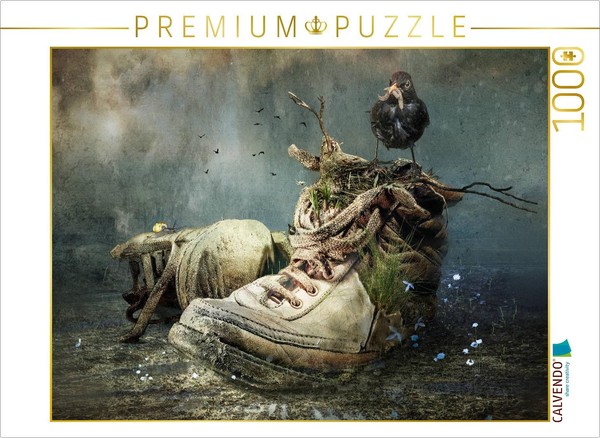 Calvendo Puzzle Everything Will Be Okay | 1000 Pieces, Finished Size 25.2 × 18.9-image