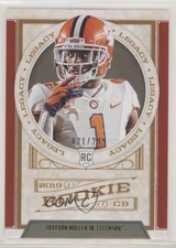 2019 Panini Legacy Rookies Red 21/299 Trayvon Mullen Jr #197 0e3