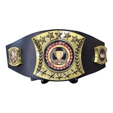 51 Inch Large Leather Champion Trophy Championship Leather Belt Heavy Award G...