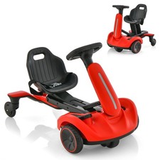 6V Kids Ride On Drift Car Electric Drifting Go Kart for Kids w/ 360 Spin Red