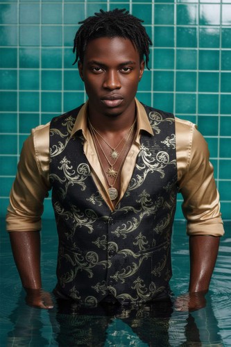 Barabas Men's Greek Key Pattern Floral Print Luxury Dress Vest 2VP3102 - 第 32/54 張圖片