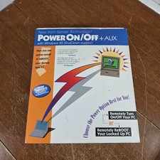 Vintage PC Power On/Off +AUX remote power management server technology