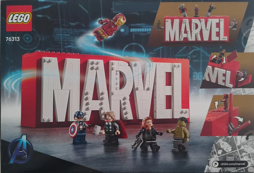 Logo MARVEL et ses super-héros 76313 - Photo 2/2