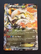 White Kyurem EX 101/113 Holo Ultra Rare Legendary Treasures Pokemon LP on eBay