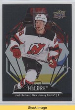 2022-23 Upper Deck Allure Black Rainbow Jack Hughes #38 READ 0cv