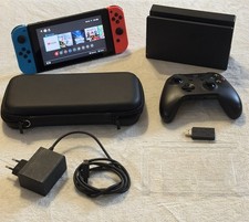 Nintendo Switch Konsole mit JoyCon und Zubehörpaket