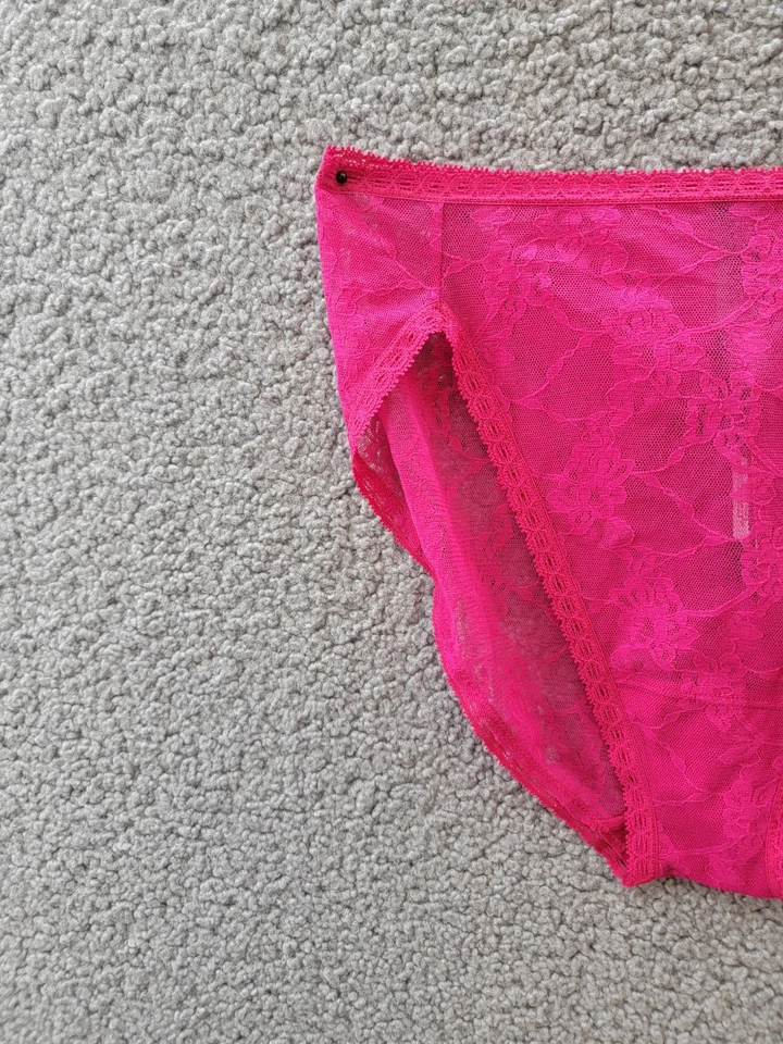 Natori Bliss Allure One 蕾丝法式切工内裤女式均码草皮拉裤 — 第 3/4 张图片