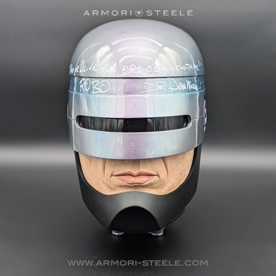 RoboCop Signed Premium Head Bust by Dr. Peter Weller Autographed Full Scale 1:1