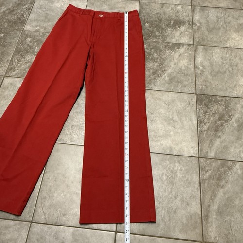 Vintage Ralph Lauren Jeans Polo Cotton Canvas Pants Red Size 10 Hong Kong - Picture 7 of 10