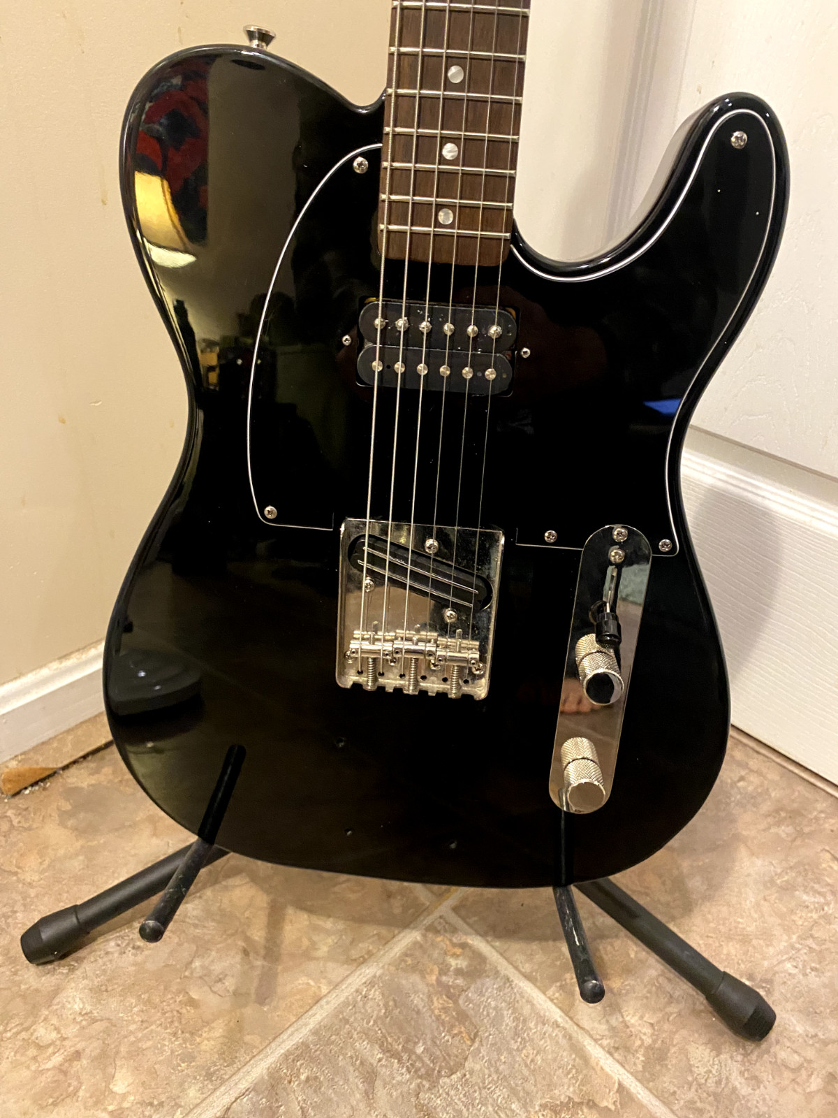 Fender Squier Limited Edition Classic Vibe '60s Tele Telecaster Black - Read Des