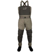 Breathable Stockingfoot Fishing Waders for Men - Regular & Stout Sizes, Waterpro