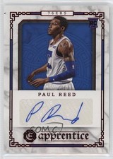 2020-21 Panini Chronicles Excalibur Apprentice Signatures Red Paul Reed Auto i6j