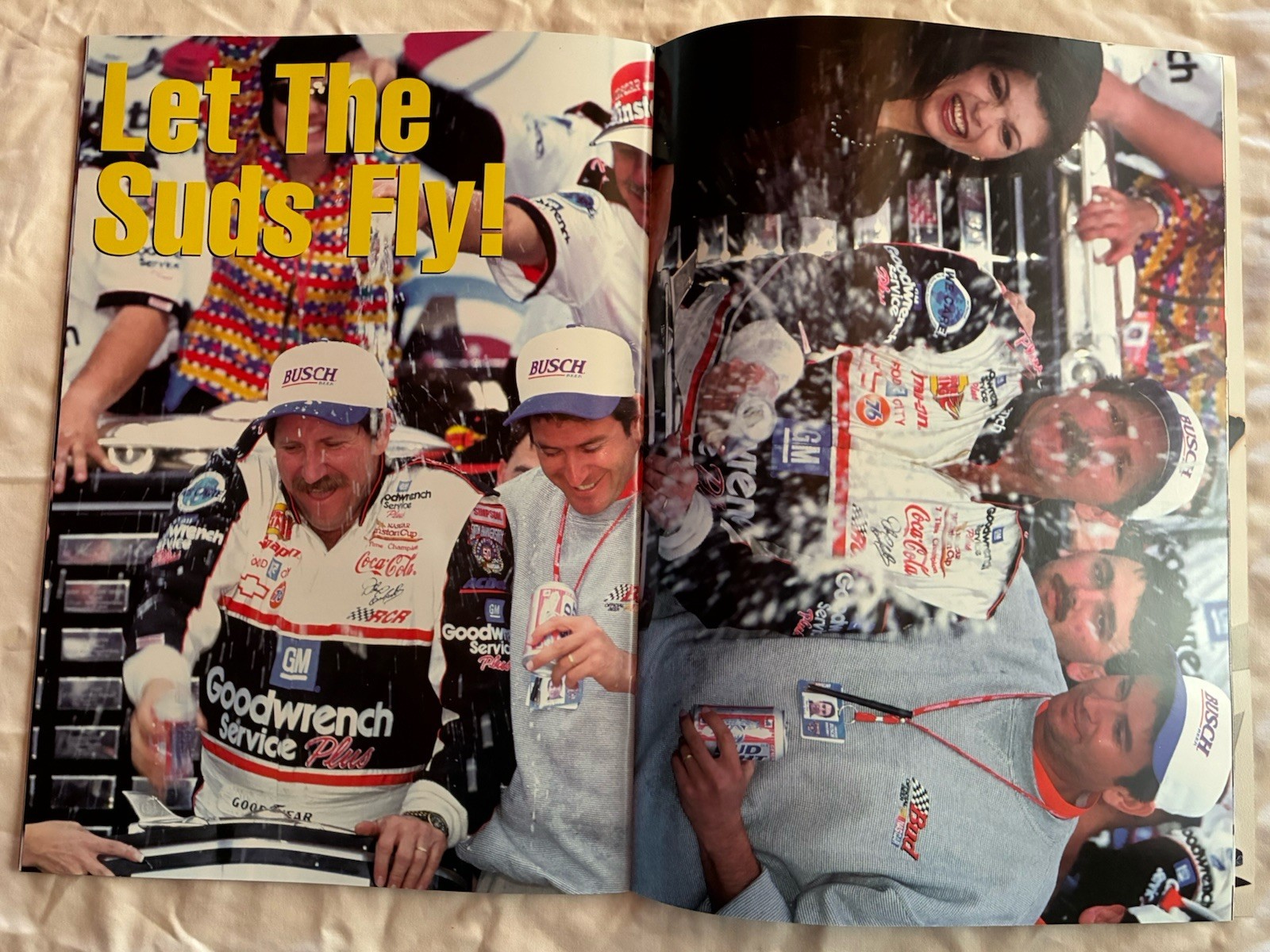 RARE EARNHARDTS’ WINS AT DAYTONA: AUTOGRAPHED DALE SR. BOOK & DALE JR. WIN PHOTO view 20