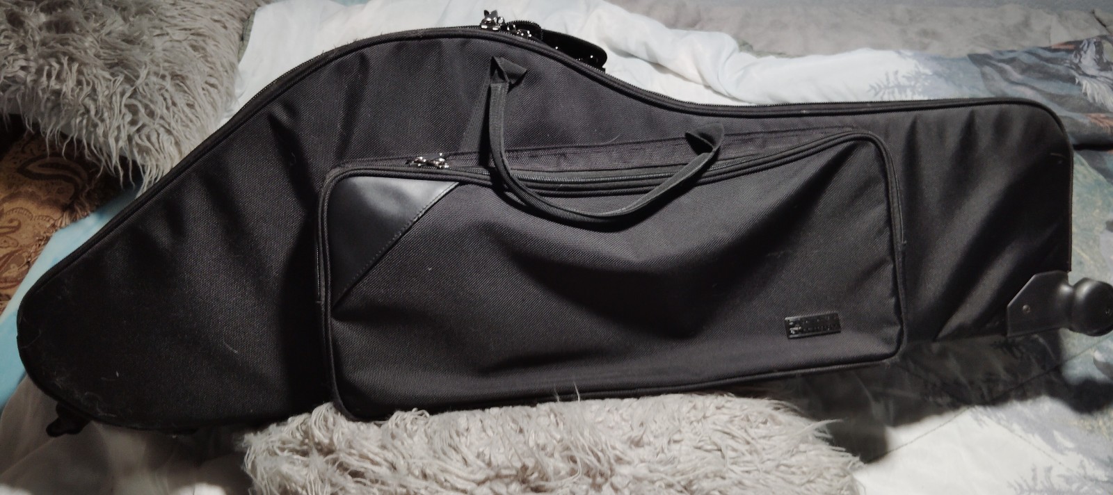 Protec Platinum Baritone Saxophone Nylon Case - black