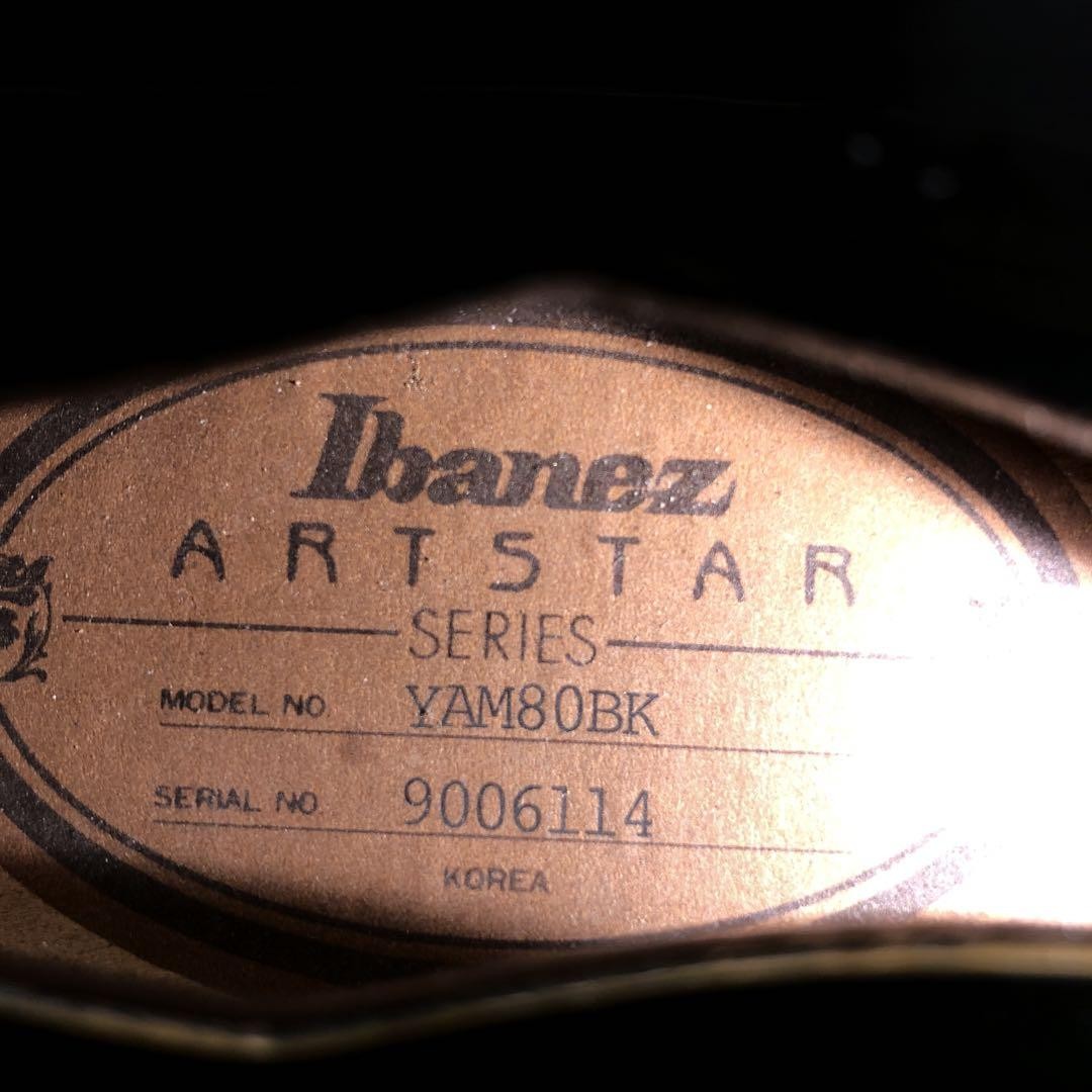 美品　エレキギター　Ibanez　ARISTAR　YAM80 BK Electric Guitar Ibanez Aristar Yam80 Bk | eBay