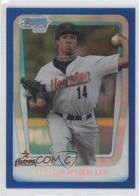 2011 Bowman Draft Chrome Prospects Blue Refractor /199 Chris Lee Christopher 9gj