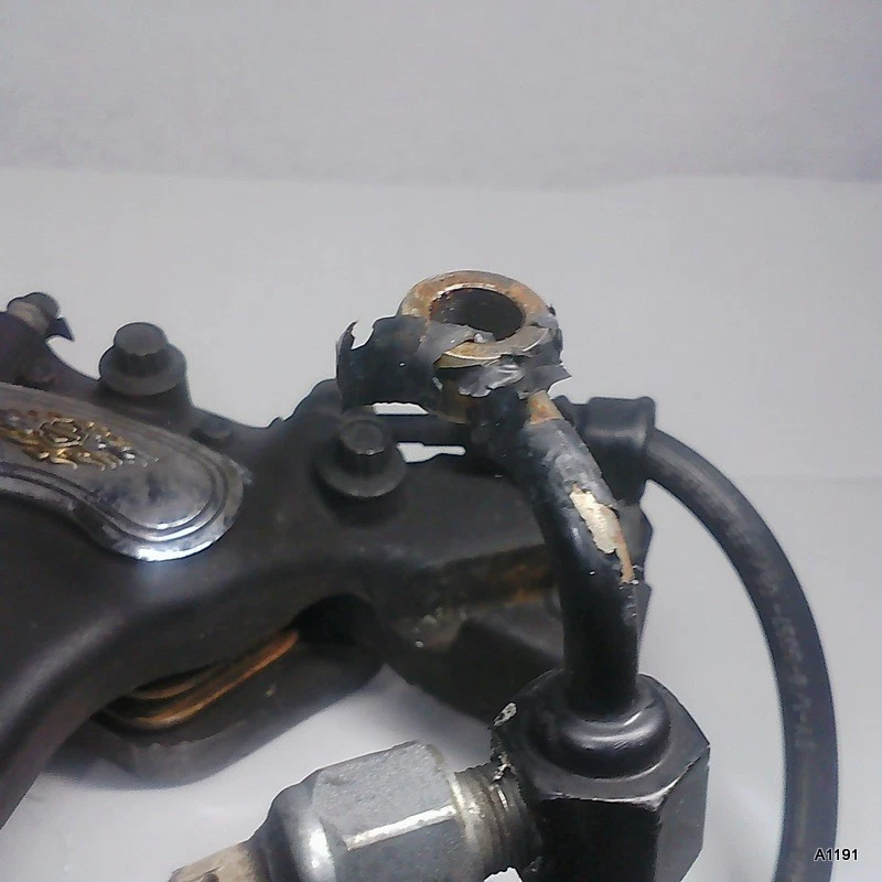 2000-2005 Harley-Davidson Dyna Low Rider EFI FXDLI OEM Rear Back Brake Caliper - Image 3 of 4