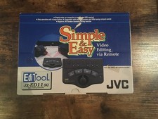 JVC - Video Editing Controller Model JX-ED11 K Original Box Manual Untested