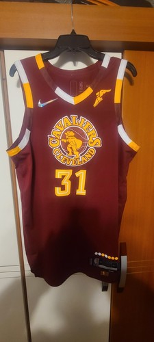 Camiseta deportiva de juego auténtica Jarrett Allen 2021-22 Cleveland Cavaliers City Edition - Imagen 2 de 15