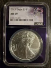 2023 American Silver Eagle S$1 NGC MS69 1 Oz Silver