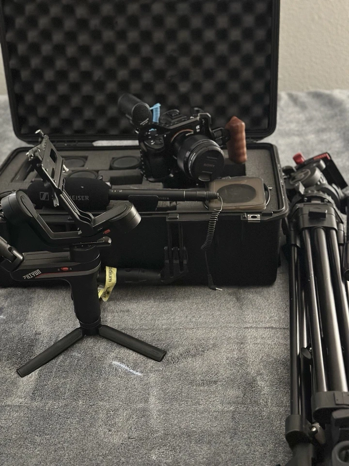 Sachtler FSB 6 Fluid Head Tripod With Quick Release Plate - Image 3 of 4