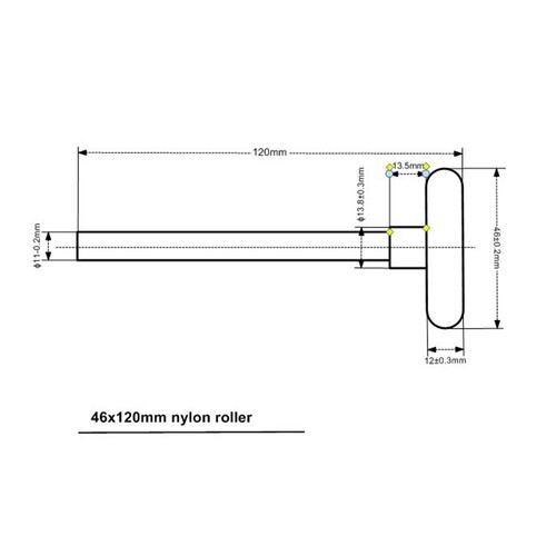 Ten Count Package of Quiet Running Nylon Garage Door Rollers Two Inches - Picture 7 of 12