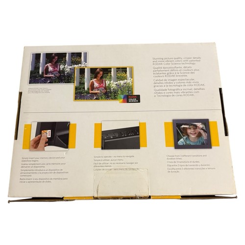 Kodak EasyShare 7” Digital Photo Frame P725 Open Box No SD Card Never Used - Picture 2 of 7