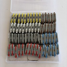New Box 60 pcs XHF Lever Wire Nut Connectors Assortment Kit 6 Colors Nuts, Elect
