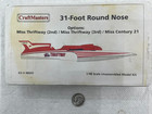  1/48 scale Craftmasters 30' Round bow Miss Thriftway resin model kit Brand New — photo 1