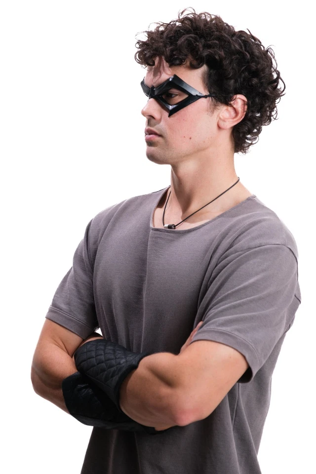 Robin mask Jason Todd Arkham Gotham Knight asylum origins black eye nightwing - Image 3 of 3