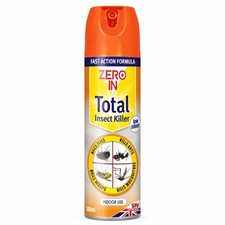 Insect Killer Spray Zero In Total Ants Wasp Flies Mosquito 300 ML