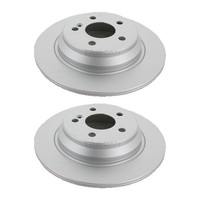 2 Bremsscheiben Voll Ø 300 Mm Triscan FüR MERCEDES-BENZ S-KLASSE
