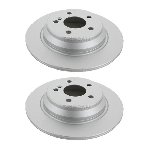2 Bremsscheiben Voll Ø 300 Mm Triscan FüR MERCEDES-BENZ S-KLASSE-image