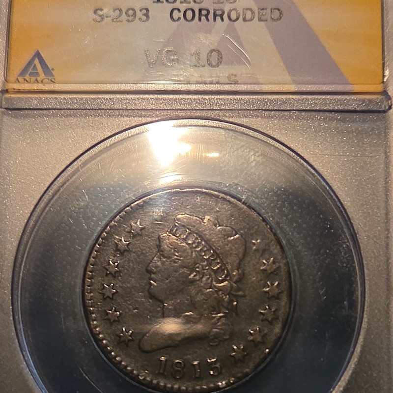 1813 Classic Head Large Cent.  VG 10