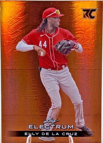 2024 Topps Heritage Chrome Elly De La Cruz RC #473 Black Refractor