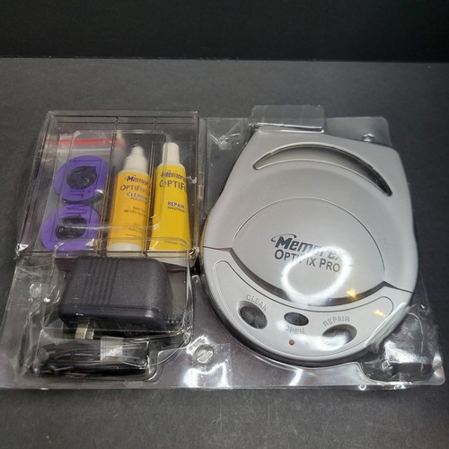 Memorex OptiFix Pro Motorized CD DVD Video Game Repair System 