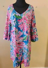 Tunic Maxi dress Unbranded Women Size M Multicolor Pink Leigh weight Boho