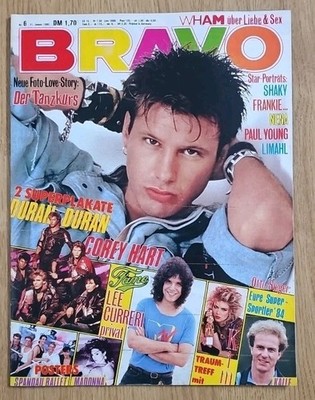 Bravo 6 (31.1.1985) Corey Hart / Kim Wilde / Prince / Bon Jovi / Lee Curreri