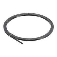 Plastic Binding Purfling Strips 1650x2x0.5mm for Guitar Black